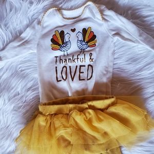 3 month girl Thanksgiving outfit